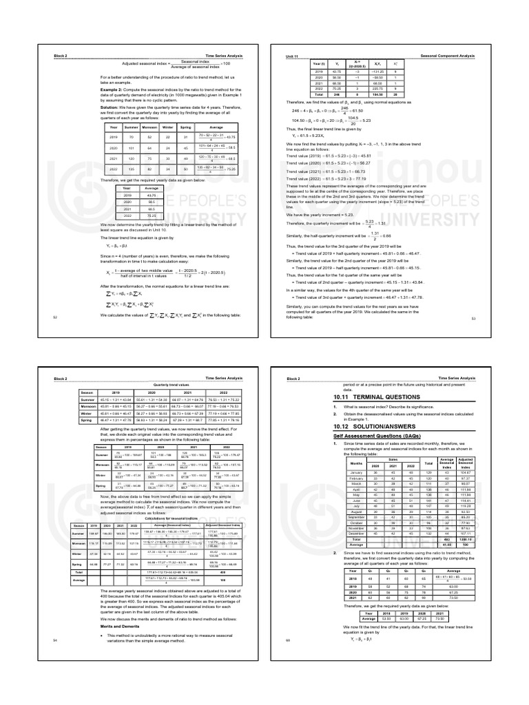 Combined | PDF | Index (Economics) | Average