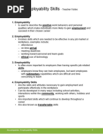 Employability Skills L6-Summary - 121514