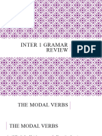 Final Grammar Review Inter1