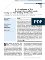 Evidence Analysis Library Review of Best Practices For Performing Indirect Calorimetry in Healthy and NoneCritically Ill Individuals