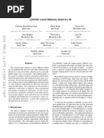 LDM3D: Latent Diffusion Model For 3D