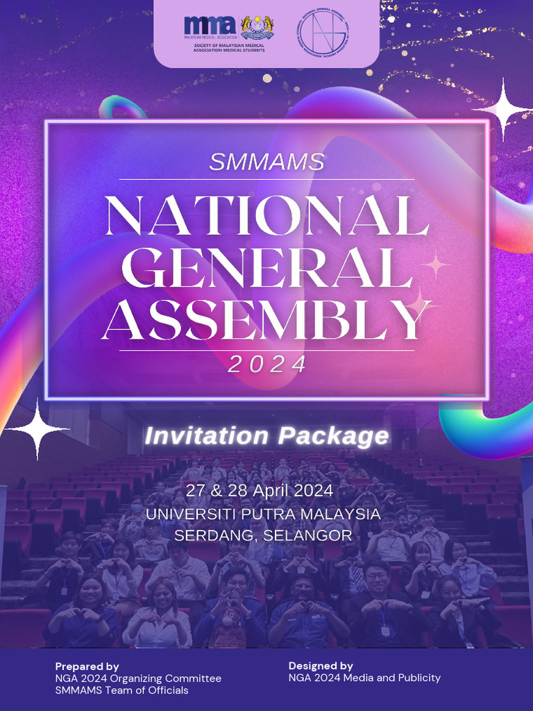 NGA 2024 Invitation Package PDF Health Care