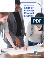 Fifth Third Bank Cose of Business Conduct & Ethics