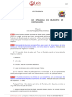 Lei Organica 1 1990 Uberaba MG Consolidada (03!11!2022)