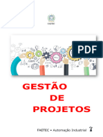 Apostila de Gestão de Projeto para Técnico para Automação - Faetec