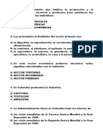 Examen Sectores Economicos