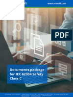 Documents Package For Iec 62304 Safety Class C