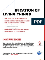 Classification of Living Things