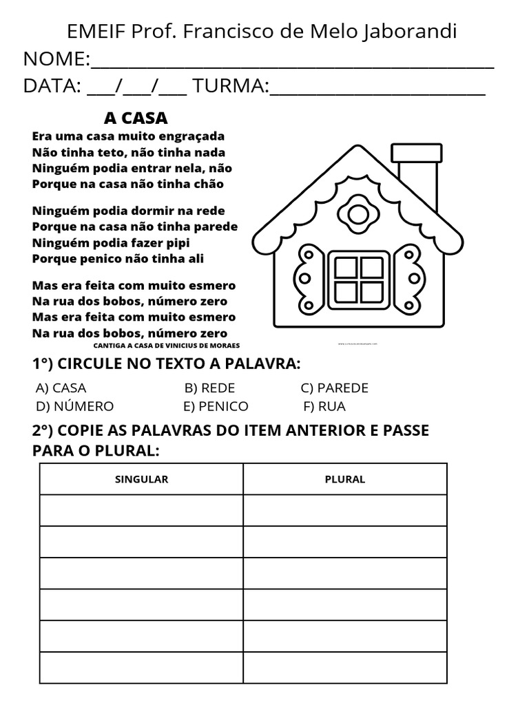 Casa na Rua dos Bobos, nº 0 | PDF