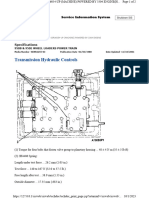 Transmission Hydraulic Controls: Specifications