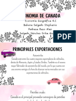 Economía de Canada, Colombia, Suecia