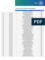 Lista de Remanejados