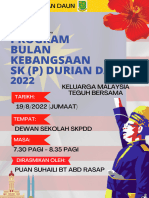 Buku Program Sambutan Bulan Kebangsaan SKPDD