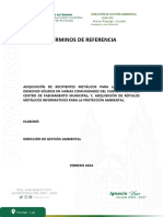 Términos de Referencia: 2680-393 Alamor-Puyango - Ecuador