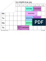 Jadual Waktu Ipg