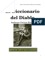 Gwinet Bierce Ambrose-El Diccionario Del Diablo