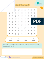 Common Exception Word Search - MR Gale's Garden