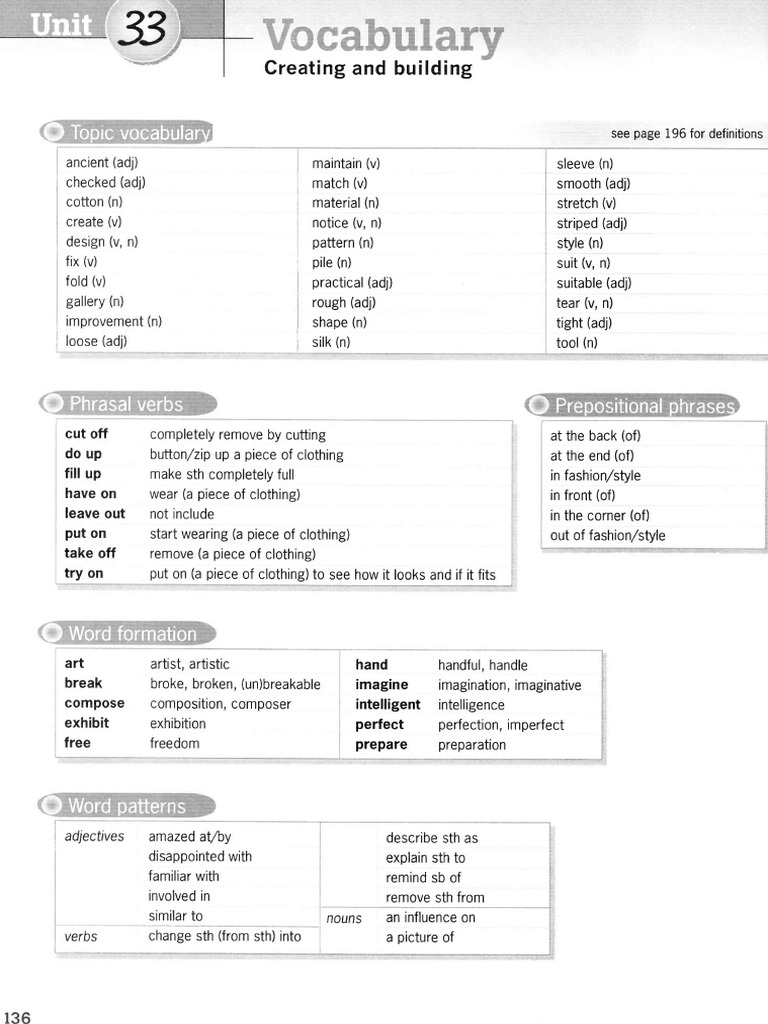 Destination b1 grammar and vocabulary with answer key trang 14 pdf