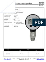 Fich Tecnica Manometro Veto