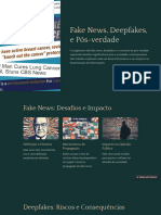 Fake News Deepfakes e Pos Verdade