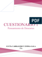 Cuestionario Descartes