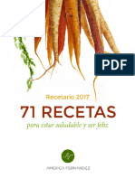 Recetario America Fernandez 2017 PDF