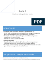 Aula 5 - Mtodo Dos Residuos Ponderados