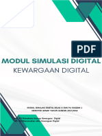 Modul Simulasi Digital Kewargaan Digital