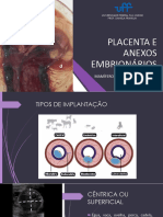 Placentas e Anexos Embrionários