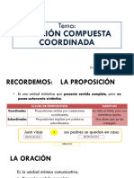 Oración Compuesta Coordinada