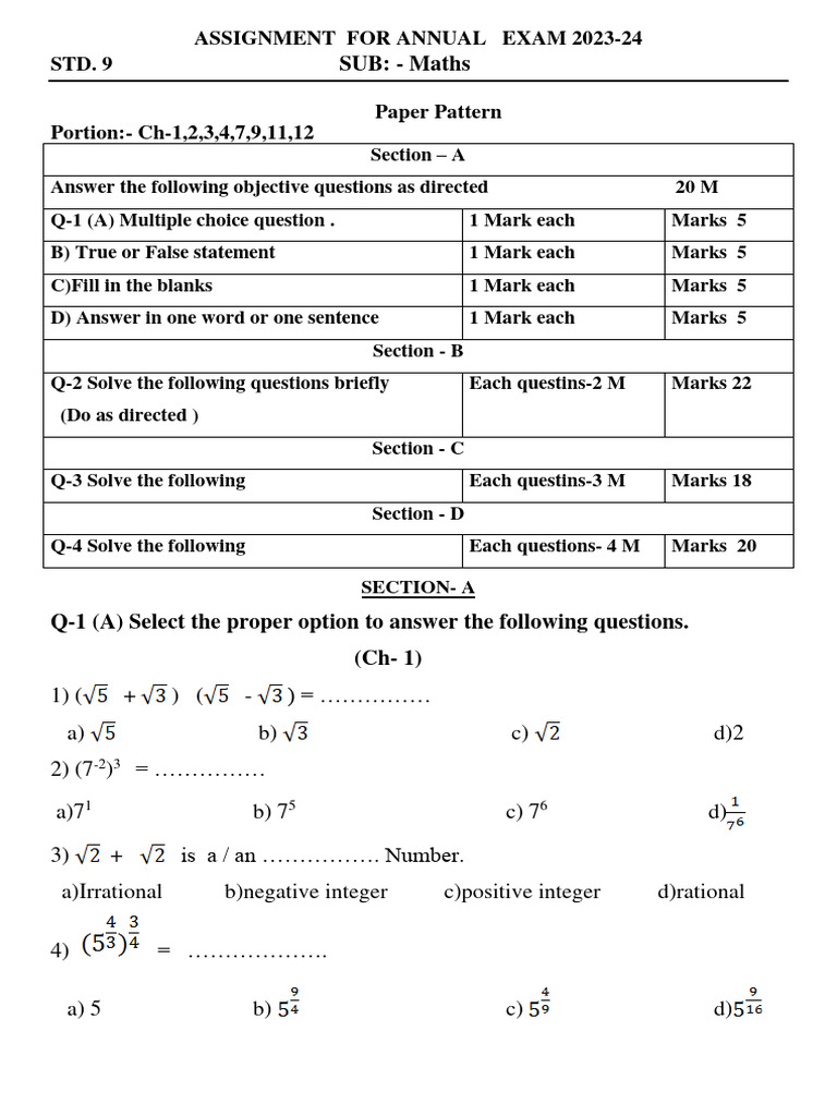 assignment-for-first-terminal-examination-pdf-cost-of-living-circle