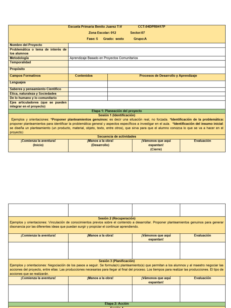 Planeación de Proyectos Comunitarios | PDF | Evaluación | Planificación