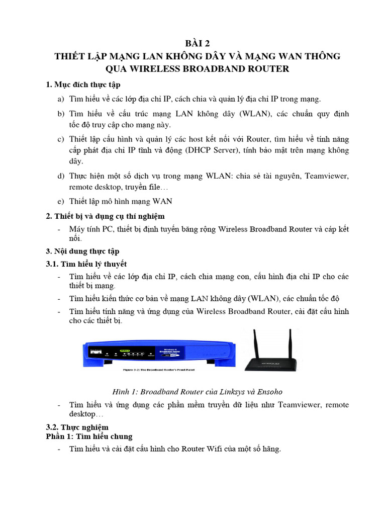 Bai 2 Wireless Lan Va Broadband Router Pdf