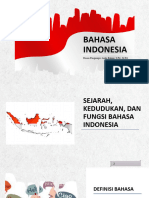 Sejarah, Kedudukan, Dan Fungsi Bahasa Indonesia