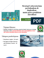 Strategi Mempertahankan Dan Meningkatkan Kepatuhan Lab