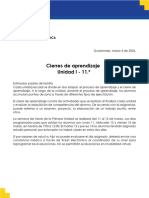 Comunicado de Cierres 11° Primera Unidad 2024 - Lote - 21778