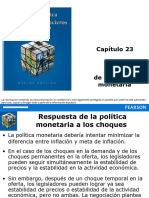 Capítulo 23 Teoría de La Política Monetaria