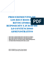 Procedimientos de Los Recursos de Revocatoria