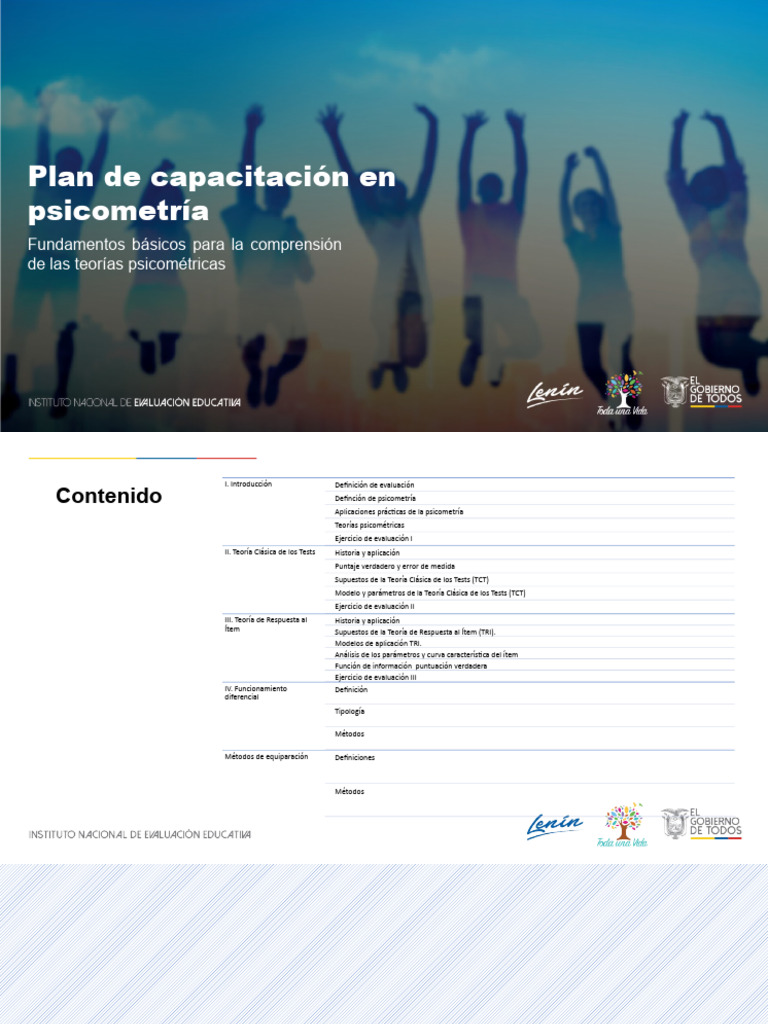 DGIN CapacitaciónPsicometria 20210405 An | PDF | Alfa de Cronbach ...