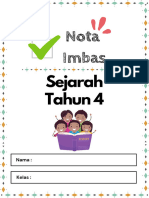 5. Nota Imbas Sejarah Tahun 4