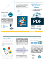 Triptico Ampliando El Horizonte de Lo Que Aprenden Los Estudiantes