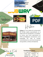 Proceso y Calidad Total Empresa Subway