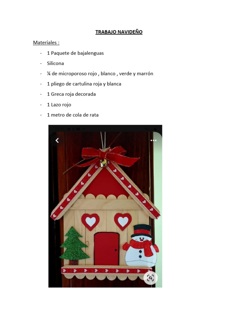 Manual de Trabajo Navideño | PDF