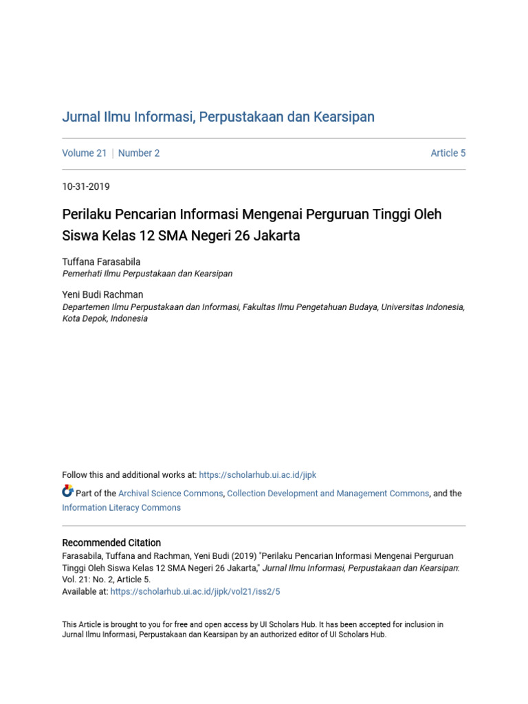 Jurnal Ui | PDF