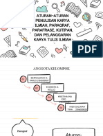 Aturan Penulisan KTI