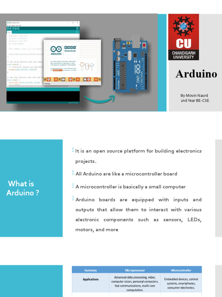 Getting started with Arduino | PDF