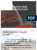 AGREGADOS PARA LA CONSTRUCCIÓN 2INT.