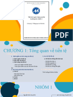 CHƯƠNG 1: TỔNG QUAN VỀ TIỀN TỆ