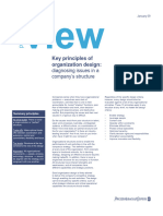 Key Principles Organization Design