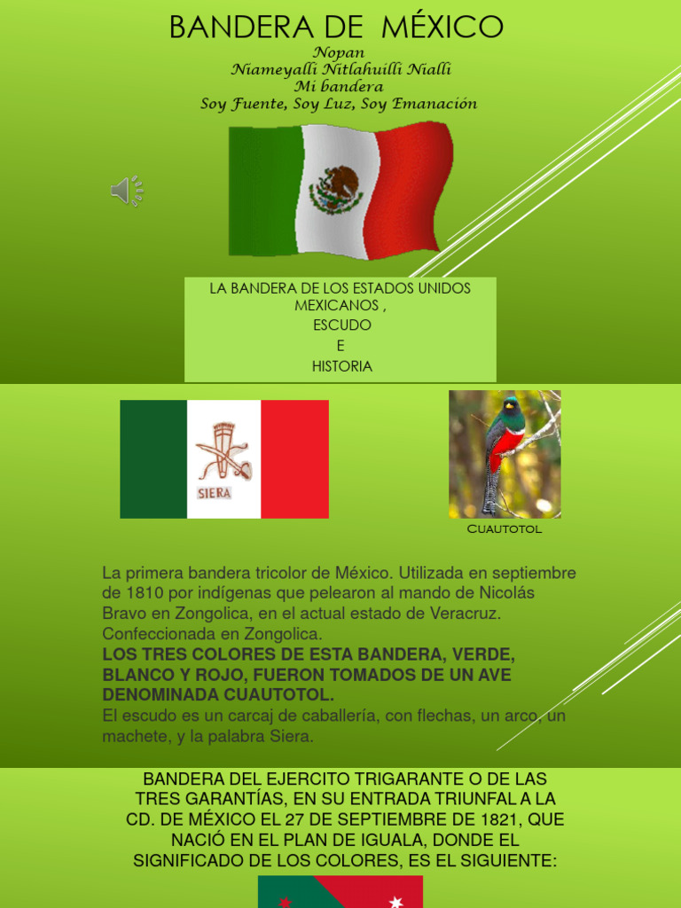 Bandera de México | PDF | Los símbolos | México